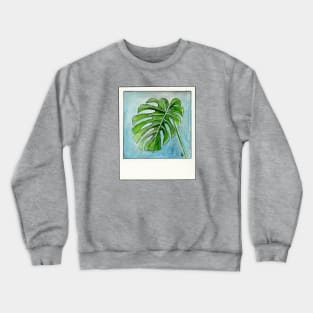 Monstera Watercolor 2 Crewneck Sweatshirt